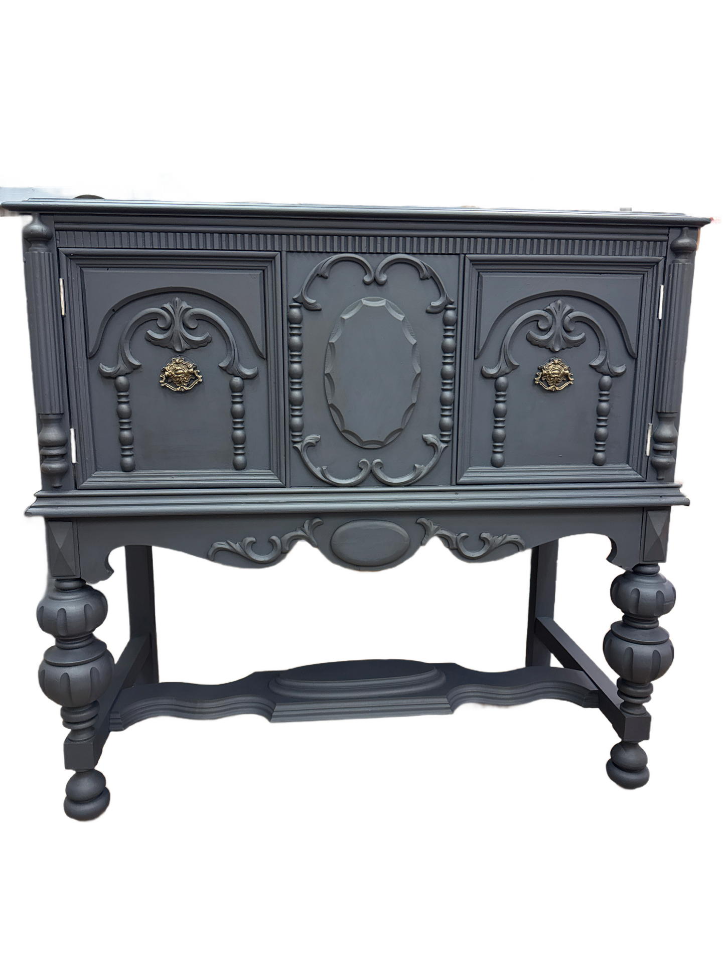 Detailed Jacobian Buffet with Cabinets