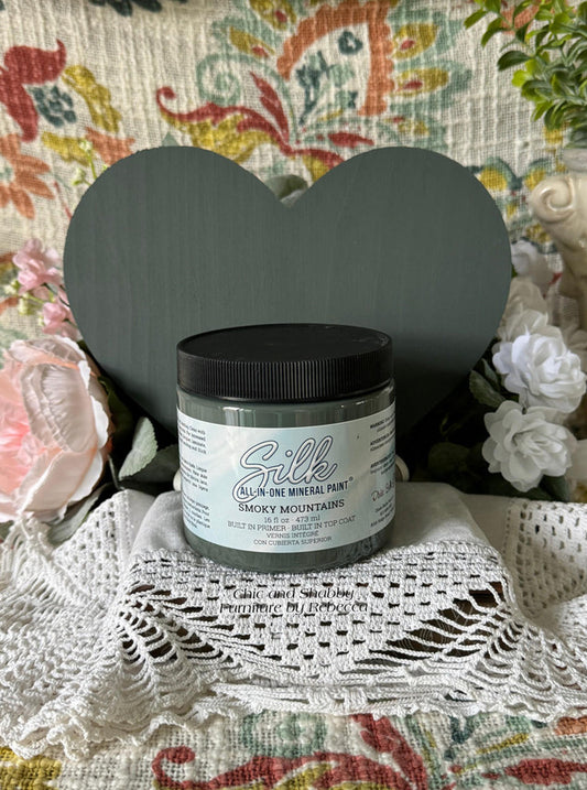 Smoky Mountains Silk Paint